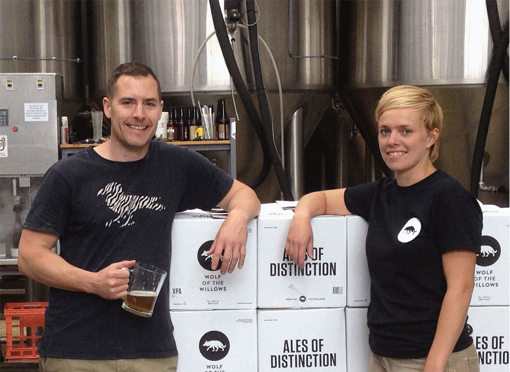 <b>Wolf of the Willows Brewing 6000L beer fermenter Installed</b>